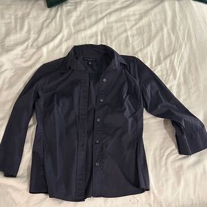 Banana Republic Navy Button Down Shirt